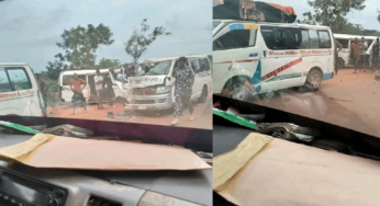 Benue Links bus involved in terrible accident along Otukpo road [PHOTOS]