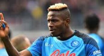 Osimhen wants £104m release clause in new Napoli contract