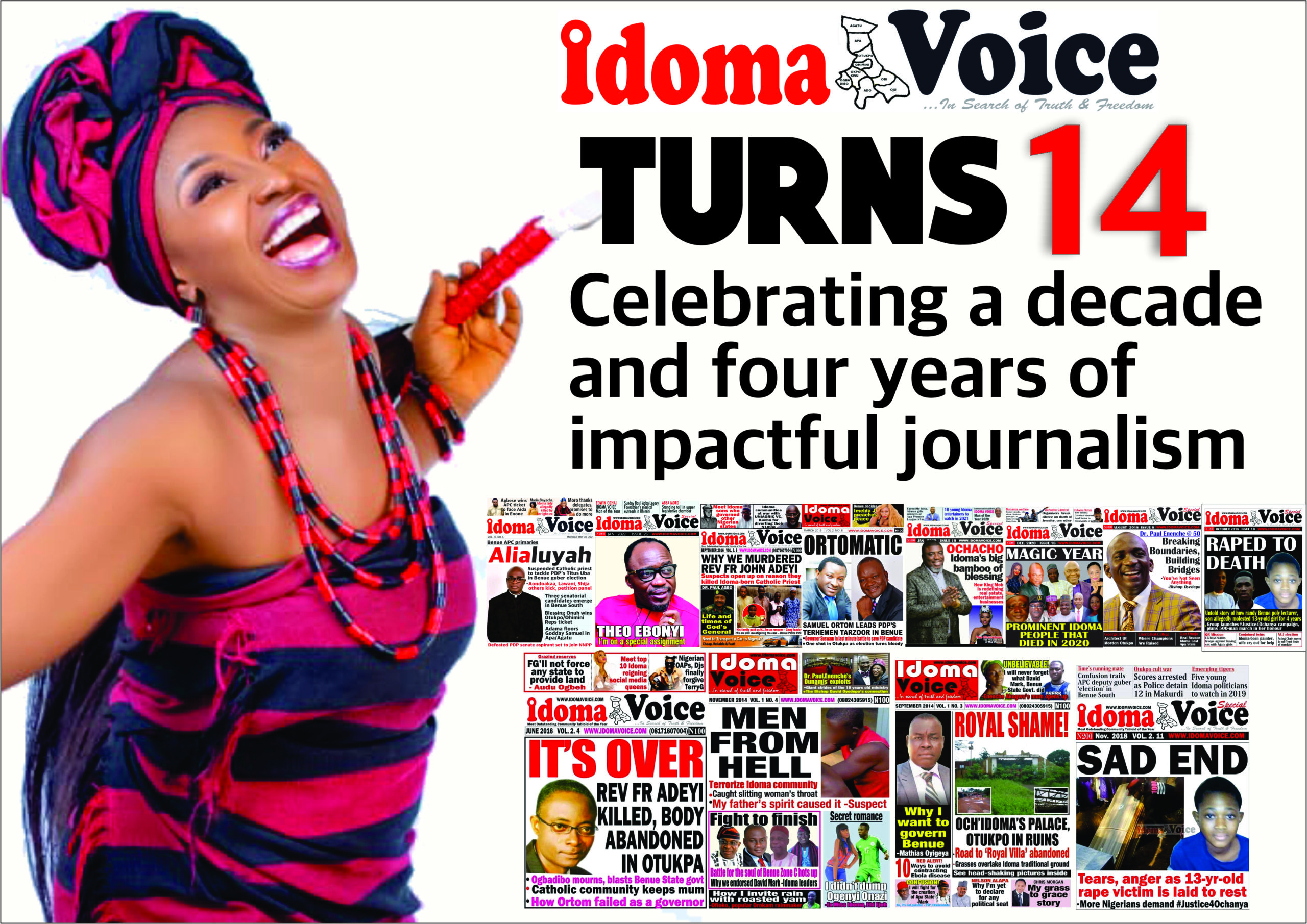 IDOMA VOICE turns 14: Celebrating a decade and four years of impactful journalism