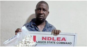NDLEA arrest drug lord in Lagos Hotel