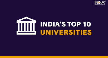 India’s top 10 universities