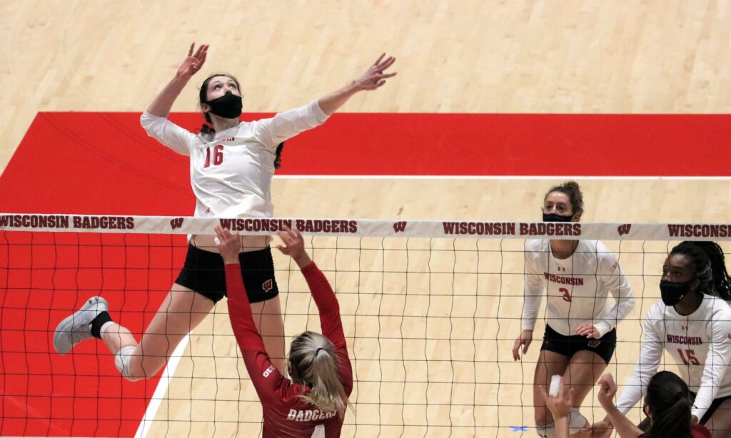 Who posted the Wisconsin Volleyball team leaked video?