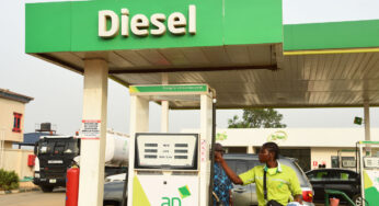 BREAKING: Diesel prices reach N867 per liter in Lagos, N875 in Southwest