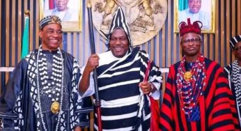 SGF, George Akume hosts Benue traditional rulers (Photos)