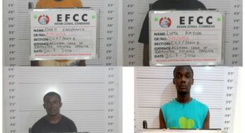 Lucky, Irabor, six other yahoo boys sent to prison in Benin