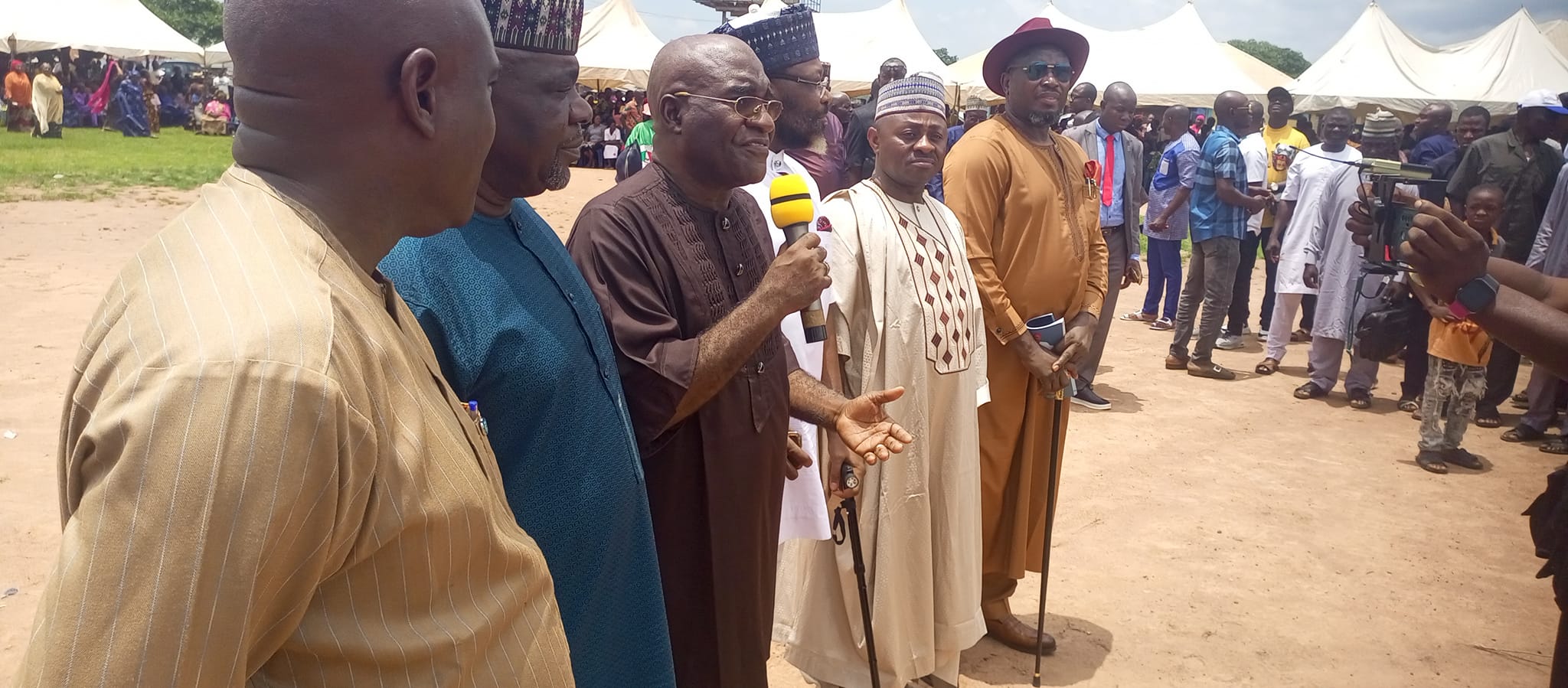 Dignitaries, prominent figures attend Solomon Agidani burial (Photos)