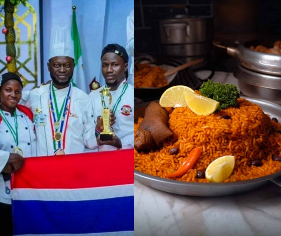 Mixed reactions as Gambia beats Nigeria to win best jollof 2023