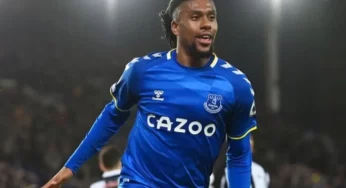 Everton confirm Alex Iwobi injury