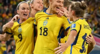 2023 WWC: Sweden beat Australia 2-0 to finish third