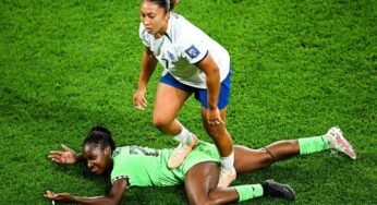 Super Falcons vs England: Nigerians condemn Lauren James’s tackle on Alozie as racism