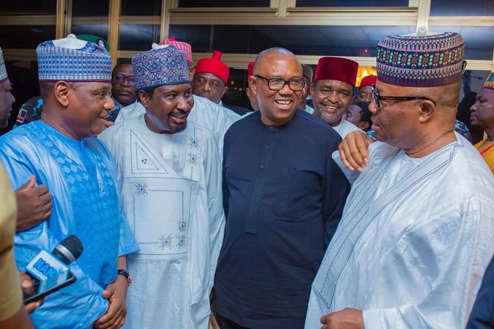 Peter Obi storms Senator Barau’s son’s wedding in Kano [PHOTOS]