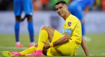 2023 Arab Cup: Ronaldo suffers injury after scoring brace for Al-Nassr