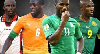 Only one Nigerian made list of 10 greatest footballers of all time in Africa