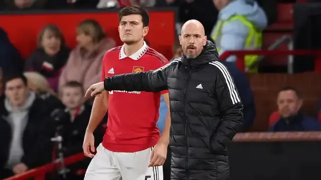 I’m happy you’re here – Ten Hag tells Maguire