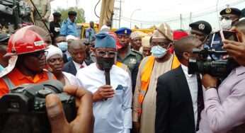 BREAKING: Wike orders arrest of owner of Abuja collapsed building