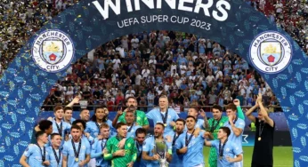 Manchester City beat Sevilla on penalty shootout to lift first Super Cup