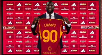 Transfer: Lukaku reacts after joining Roma