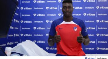 Nigerian forward, Samuel Omorodion joins Atletico Madrid on five-year deal