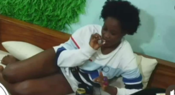 BBNaija All Stars: Ilebaye’s curiosity backfires as smoking attempt ends in coughing fit