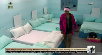 Mercy Eke laments as beddings goes missing in BBNaija House