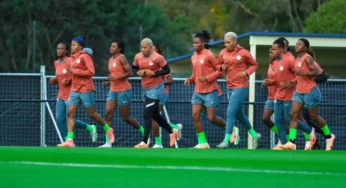 2023 WWC: Super Falcons return to training ahead of England clash