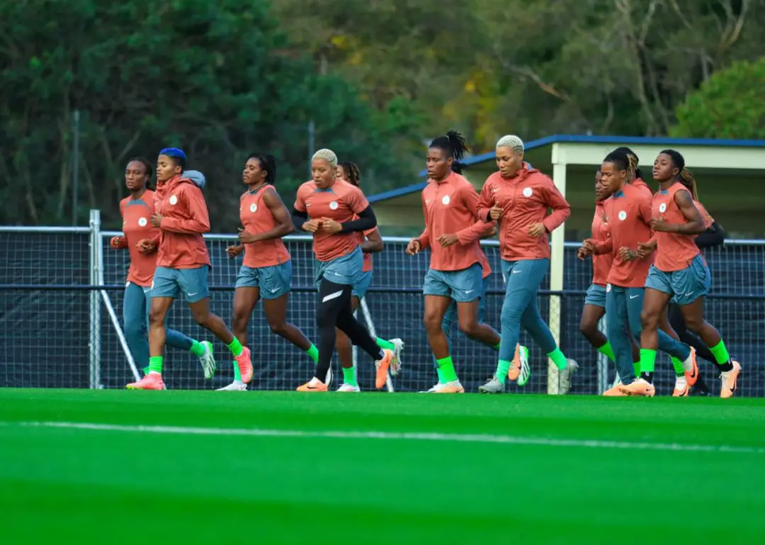 2023 WWC: Super Falcons return to training ahead of England clash