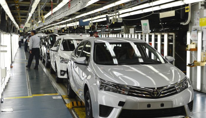Toyota suspends car manufacturing in Japan