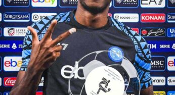 Serie A: Victor Osimhen receives top scorer award