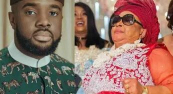 Nollywood actor, Williams Uchemba loses mom