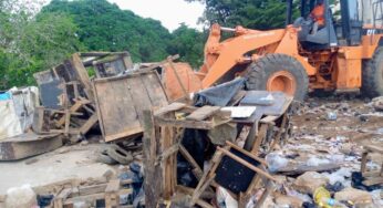 BREAKING: FCTA demolishes popular Asokoro market in Abuja