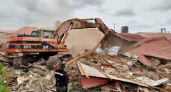 FCTA clears illegal structures in lugbe, Abuja