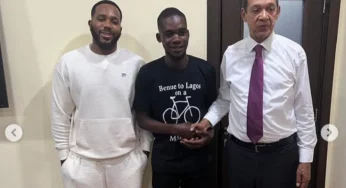 Emmiwuks: Kiddwaya takes Davido’s fan who cycled from Benue to Ben-Bruce