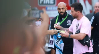 Inter Miami bathroom cleaner sacked for asking Messi to sign his shirt