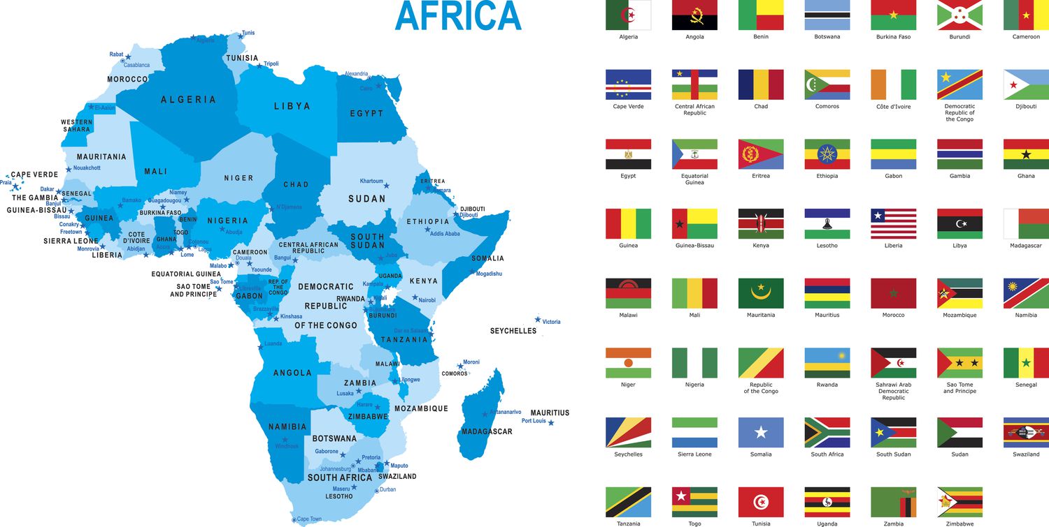 List of African countries and their nicknames