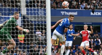 EPL: Trossard strikes as Arsenal beat Everton at Goodison Park