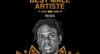 Rema wins Best Male Artiste of the Year at 16th Headies Awards