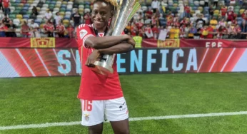 Super Falcons’ Ucheibe delights in Benfica’s Portuguese Super Cup victory