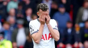 EPL: Tottenham hit with blow as Perisic faces season-ending injury