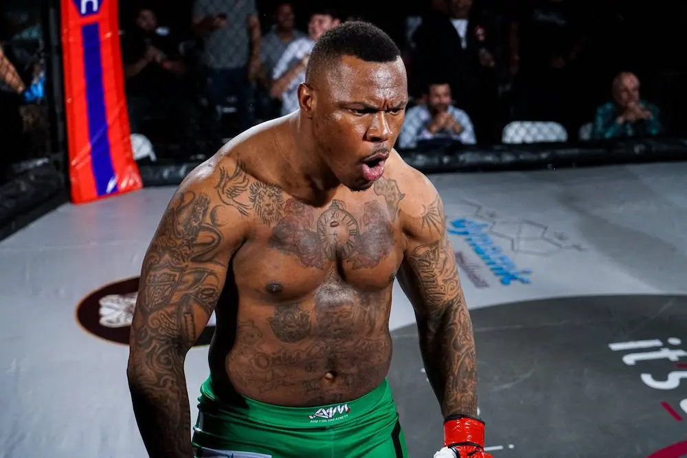 Nigerian MMA star, Mohammed Usman defeat Jake Collier in UFC return