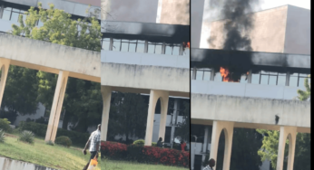 BREAKING: Supreme Court in Abuja on fire