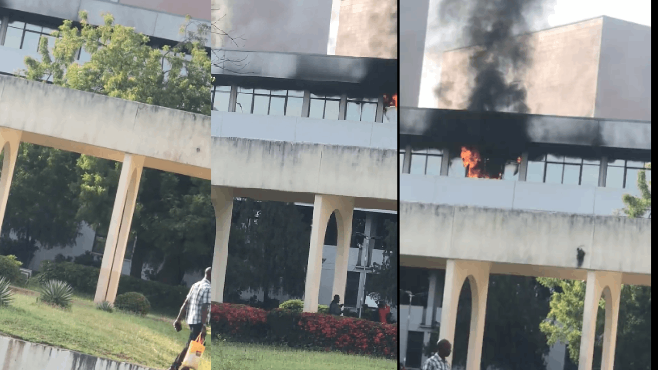 BREAKING: Supreme Court in Abuja on fire