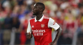 EPL: Arsenal part ways with Nicolas Pepe