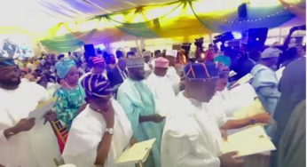 Governor Sanwo-Olu swears in 37 cabinet members for second term (Full list)