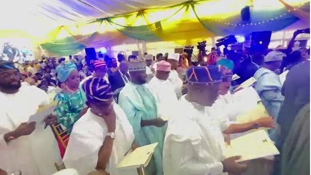 Governor Sanwo-Olu swears in 37 cabinet members for second term (Full list)