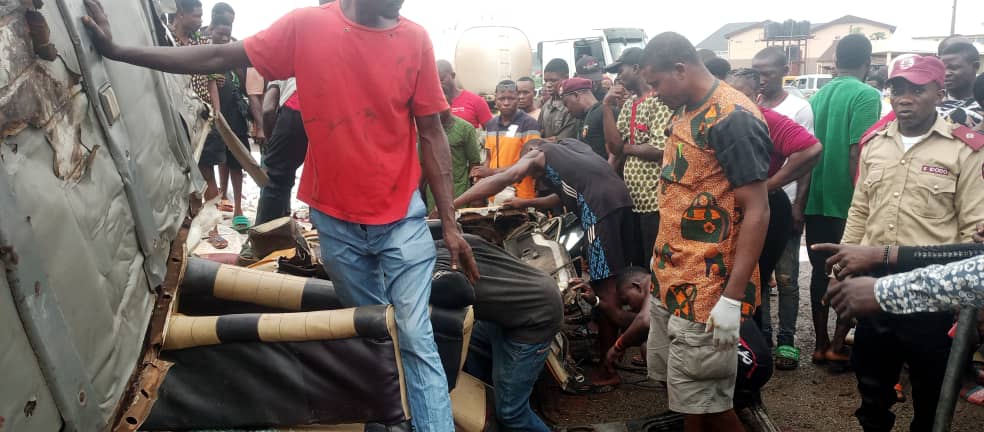 Tragic road accident claims five lives at Odumudu junction, Anambra