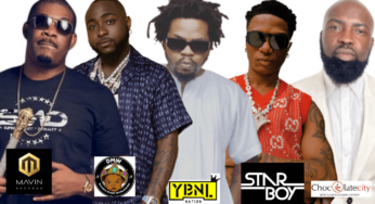 Five top record labels in Nigeria