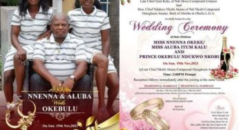 Okebulu Nkobi: Abia man set to marry two women same day