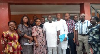 Local Government Inspectors Forum pays courtesy visit to Dennis Akura in Makurdi