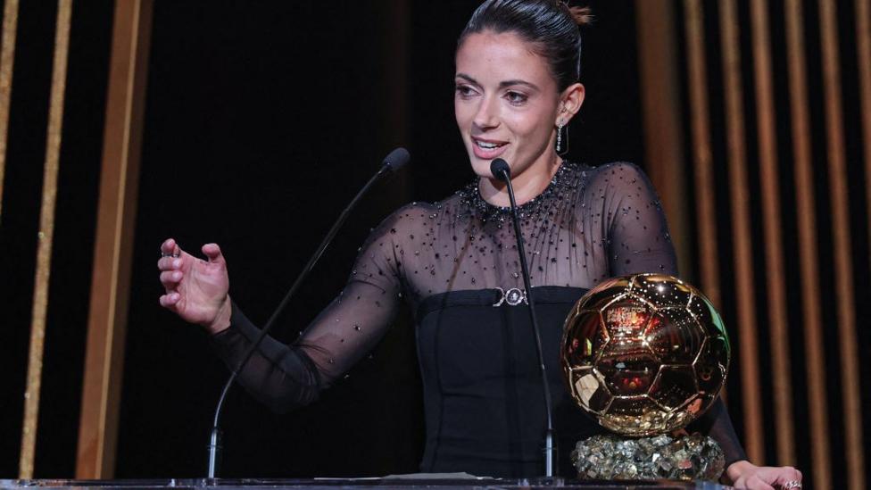 Barcelona’s Aitana Bonmati wins Women’s Ballon D’or 2023