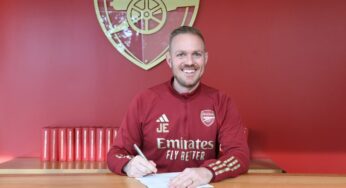 Arsenal women’s coach signs long-term deal